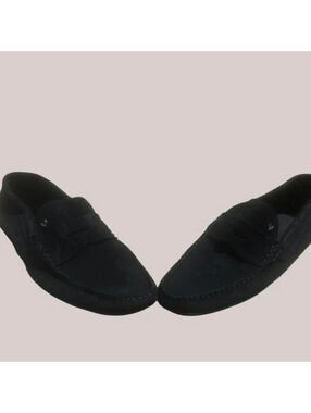 Martinelli 1973 Black Suede Penny Loafers Men’s EU 42 US 9 Shoes